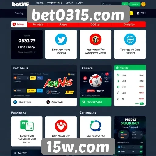 Recursos e funcionalidades disponíveis no site